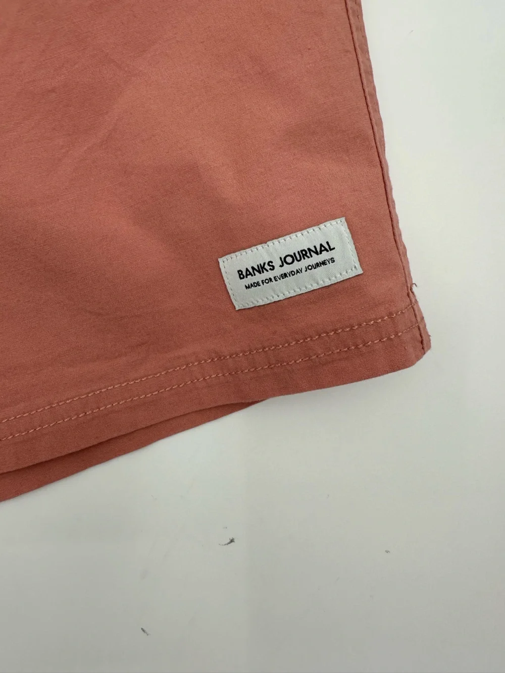 Banks Journal Light Coral shorts swim trunks size XL